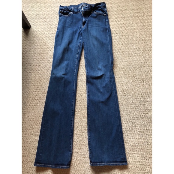 7 For All Mankind Skinny Bootcut Jeans - - Picture 1 of 4